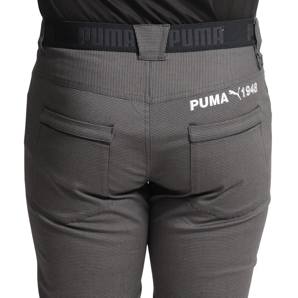 プーマ(PUMA)(メンズ)ゴルフウェア 裾上げ済み ストレッチ 千鳥柄