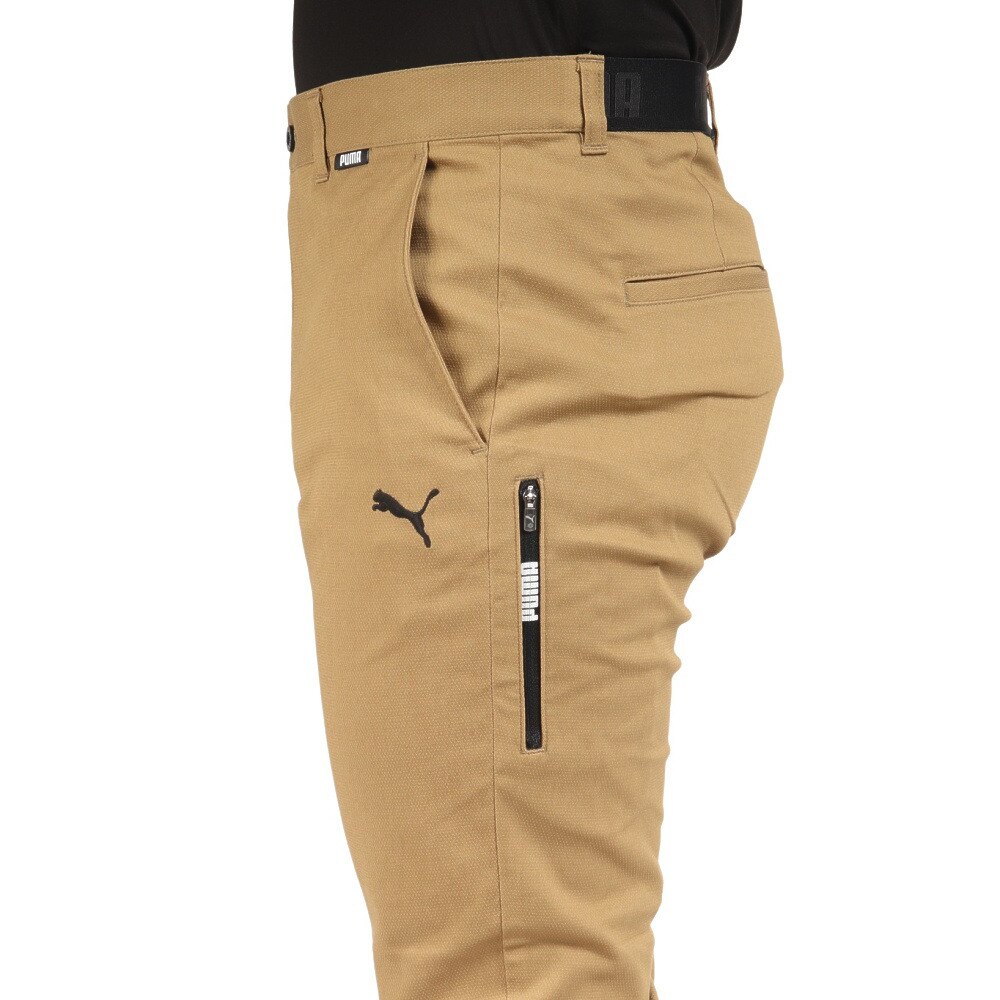 プーマ（PUMA）（メンズ）ゴルフウェア  ストレッチ 快適 裾上げ済み 防透性 リラックス テーパードパンツ 539339-02