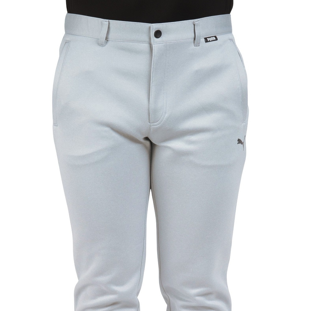 プーマ（PUMA）（メンズ）ゴルフウェア ストレッチ ニット 裾上げ済み リラックス 5ポケット ジョガーパンツ 539342-03