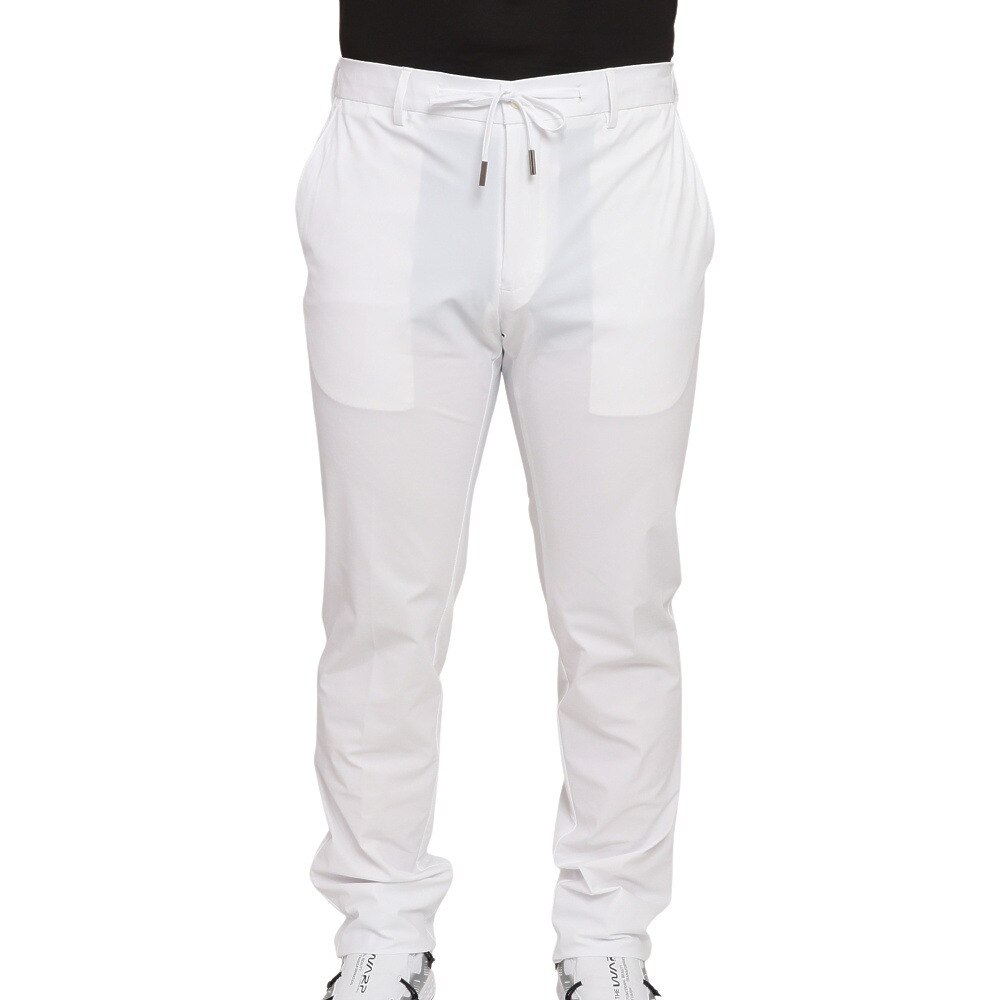 ストリンガ（stringa）（メンズ）ゴルフウェア 速乾 型崩れしにくい 快適 ロングパンツ pantalone lungo パンツ 32B 8890LWHT
