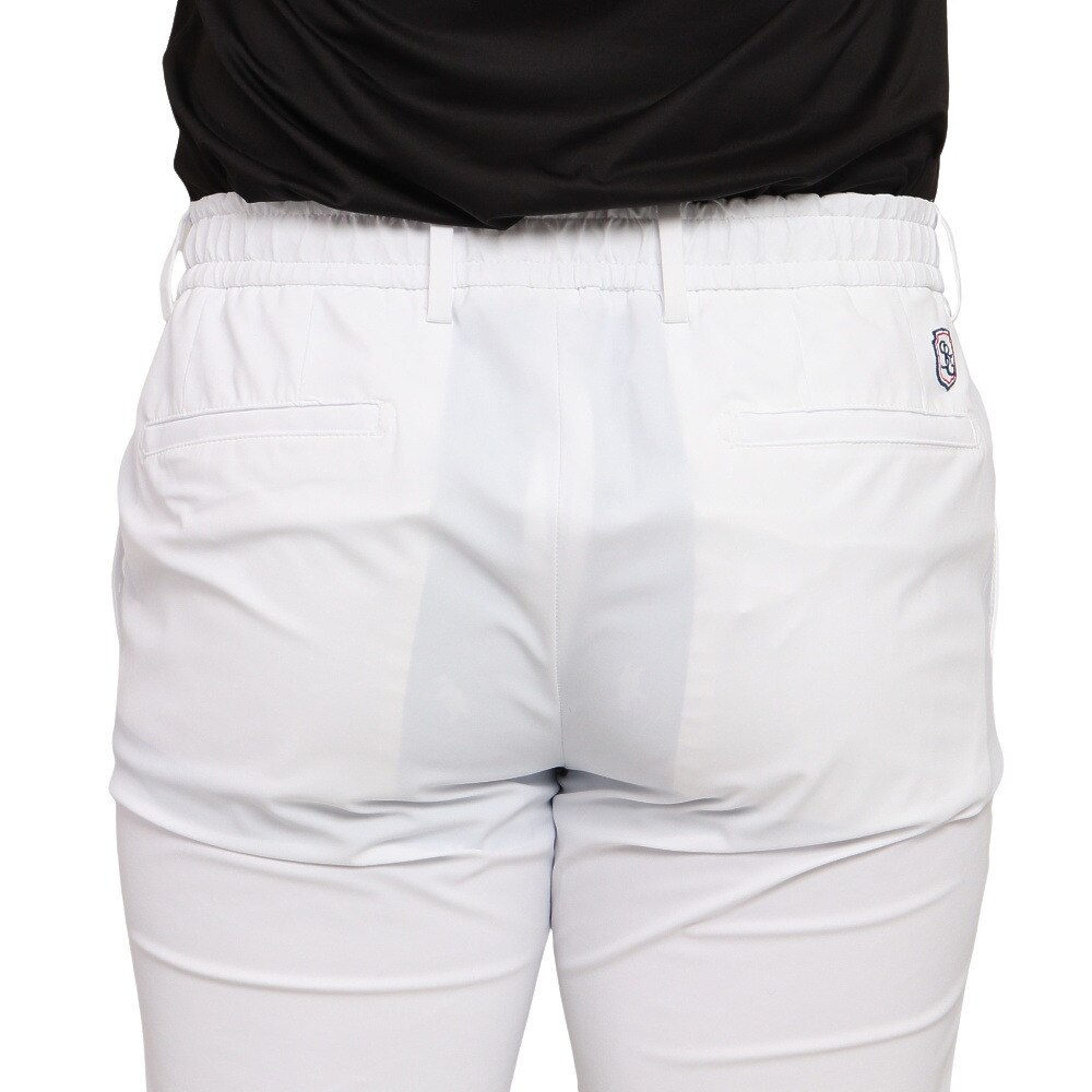 ストリンガ（stringa）（メンズ）ゴルフウェア 速乾 型崩れしにくい 快適 ロングパンツ pantalone lungo パンツ 32B 8890LWHT