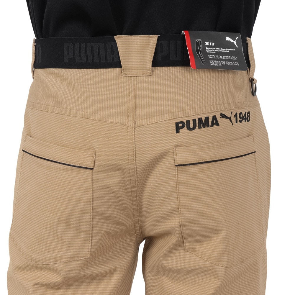 プーマ（PUMA）（メンズ）ゴルフウェア ハイパーストレッチ チドリ3D スリムテーパードパンツ 539336-03