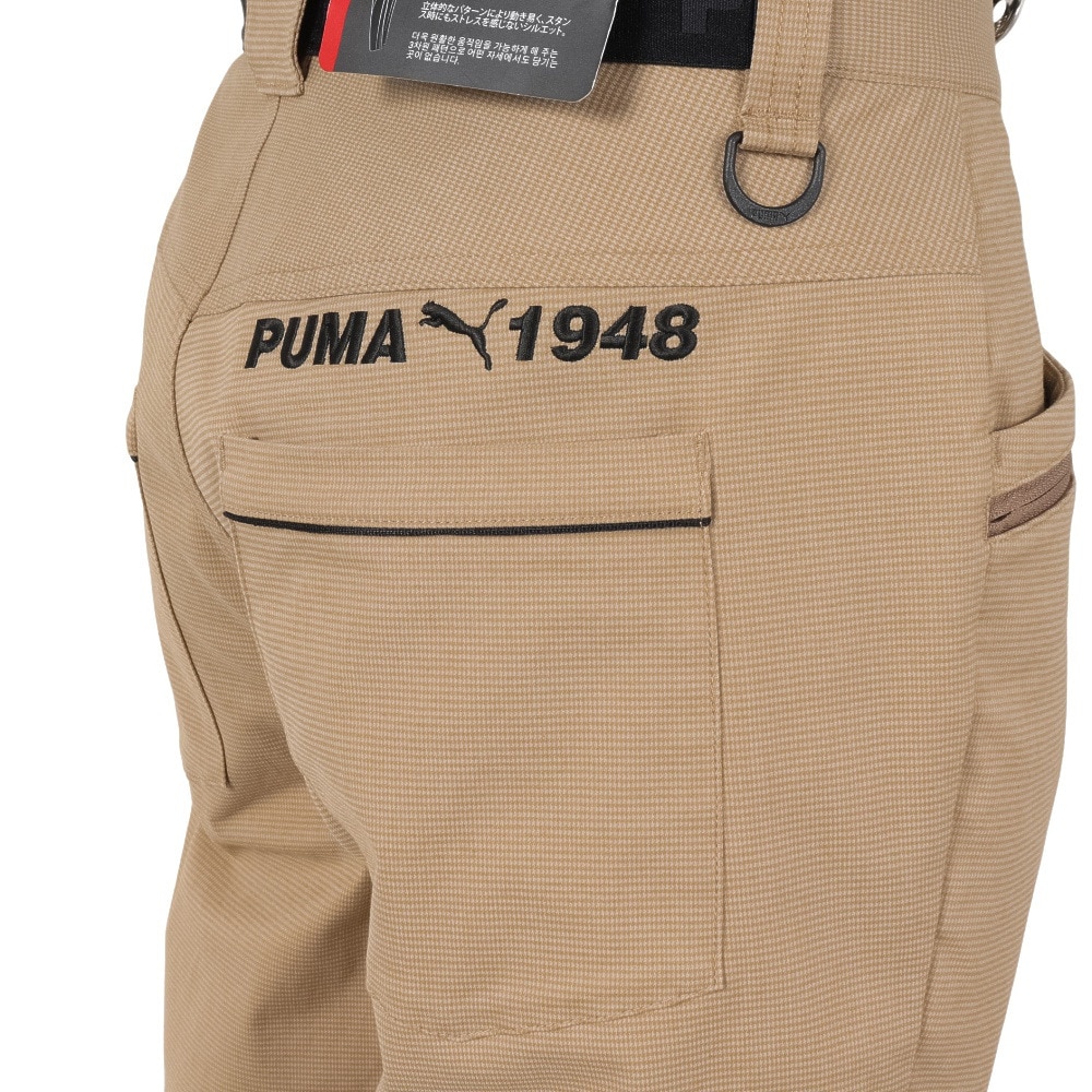 プーマ（PUMA）（メンズ）ゴルフウェア ハイパーストレッチ チドリ3D スリムテーパードパンツ 539336-03