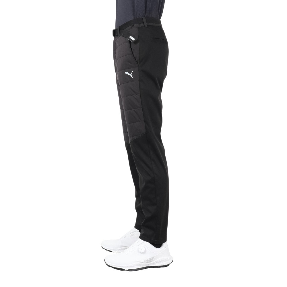 プーマ（PUMA）（メンズ）ゴルフウェア ストレッチパデッドパンツ ベルト付き 539337-01