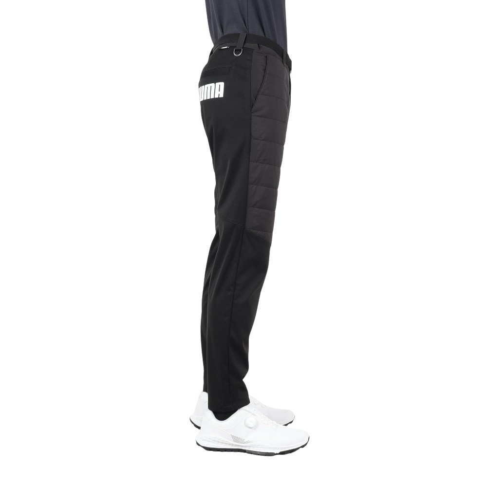 プーマ（PUMA）（メンズ）ゴルフウェア ストレッチパデッドパンツ ベルト付き 539337-01