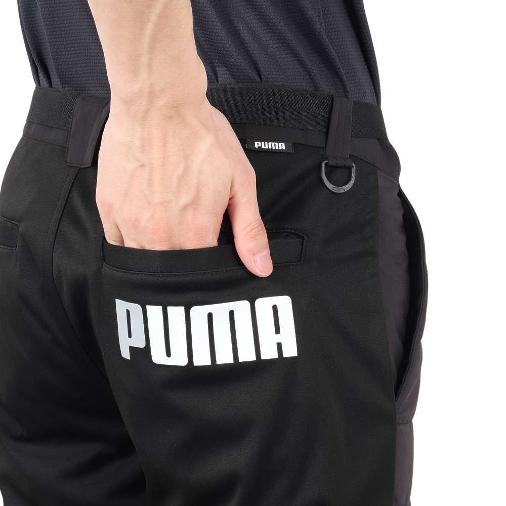 プーマ（PUMA）（メンズ）ゴルフウェア ストレッチパデッドパンツ ベルト付き 539337-01