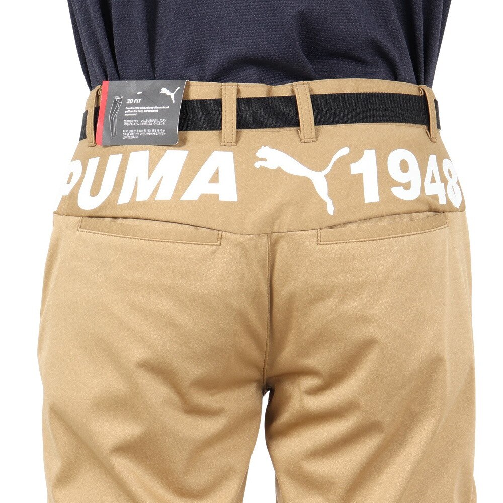 プーマ（PUMA）（メンズ）ゴルフウェア ストレッチジョガーパンツ ベルト付き 539340-02