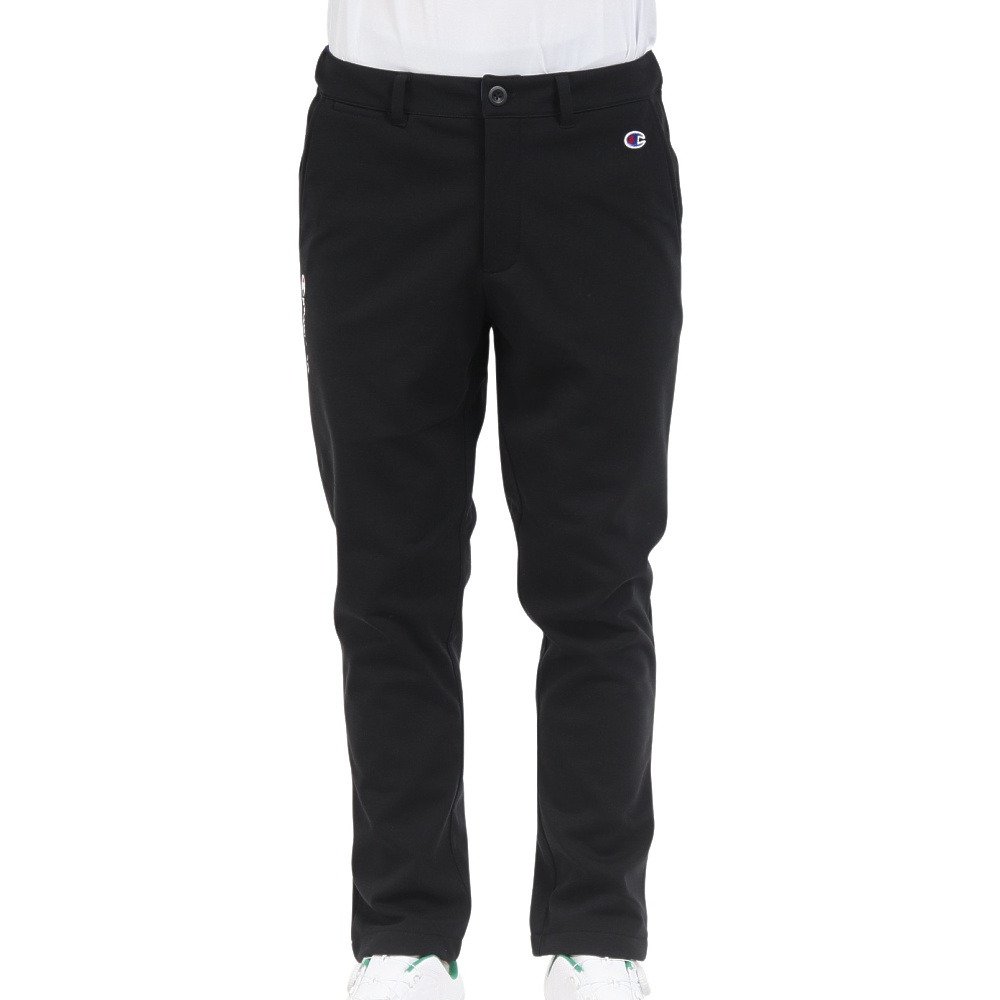 C013 cpgゴルフウェア ストレッチパンツ Lサイズ ブラック メンズウェア 