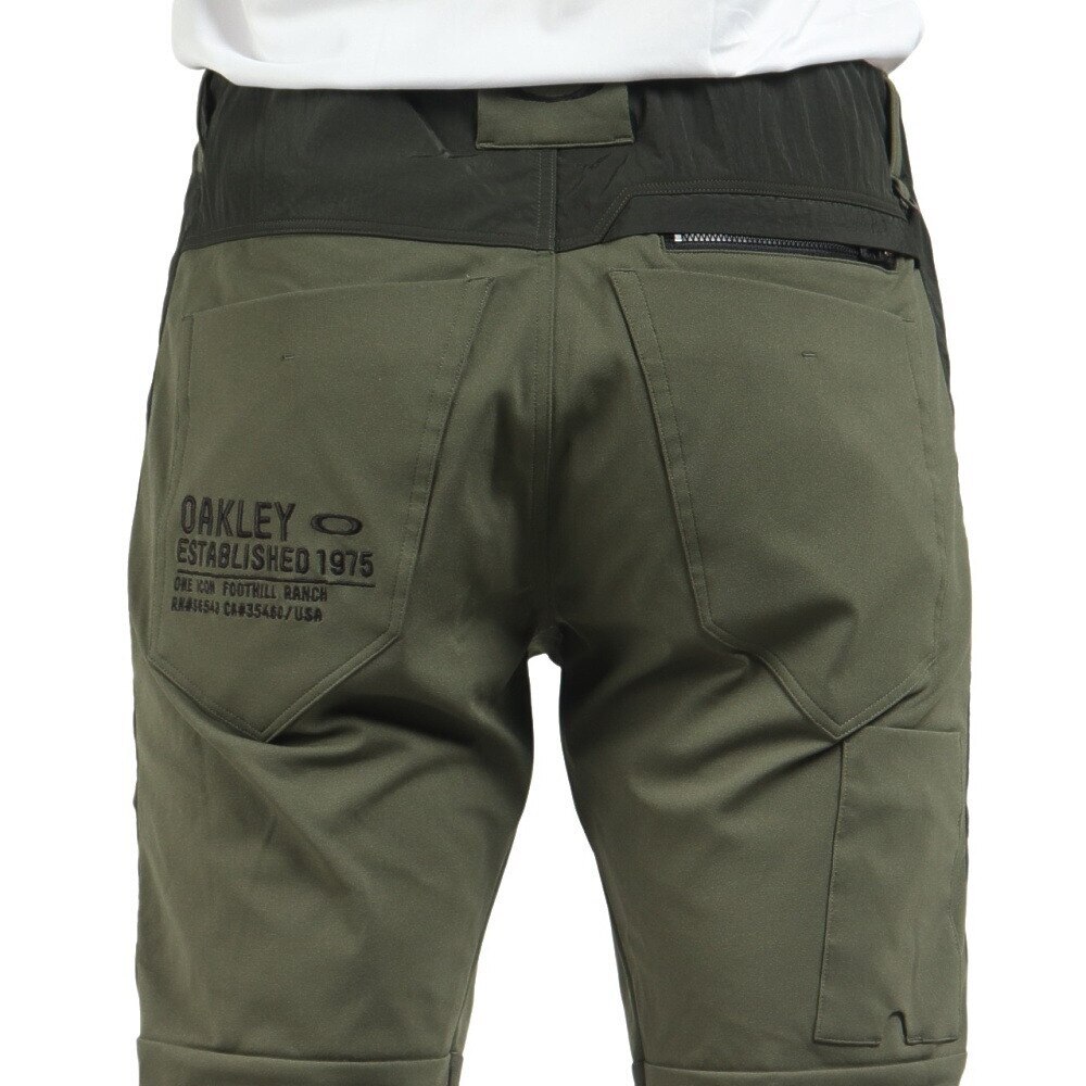 オークリー（OAKLEY）（メンズ）ゴルフウェア 軽量 ニット素材 脇切替 刺繍ロゴ STW NINE-TENTHS PNT FOA404681-86L★★★