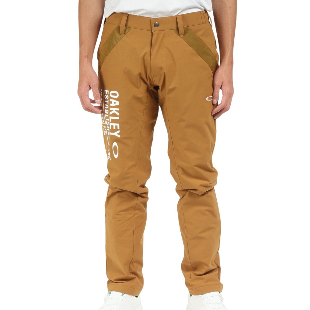 オークリー（OAKLEY）（メンズ）ゴルフウェア パンツ 撥水 防風 ストレッチ 保温 吸湿 発熱 STW WIND PANTS FOA404682-85W