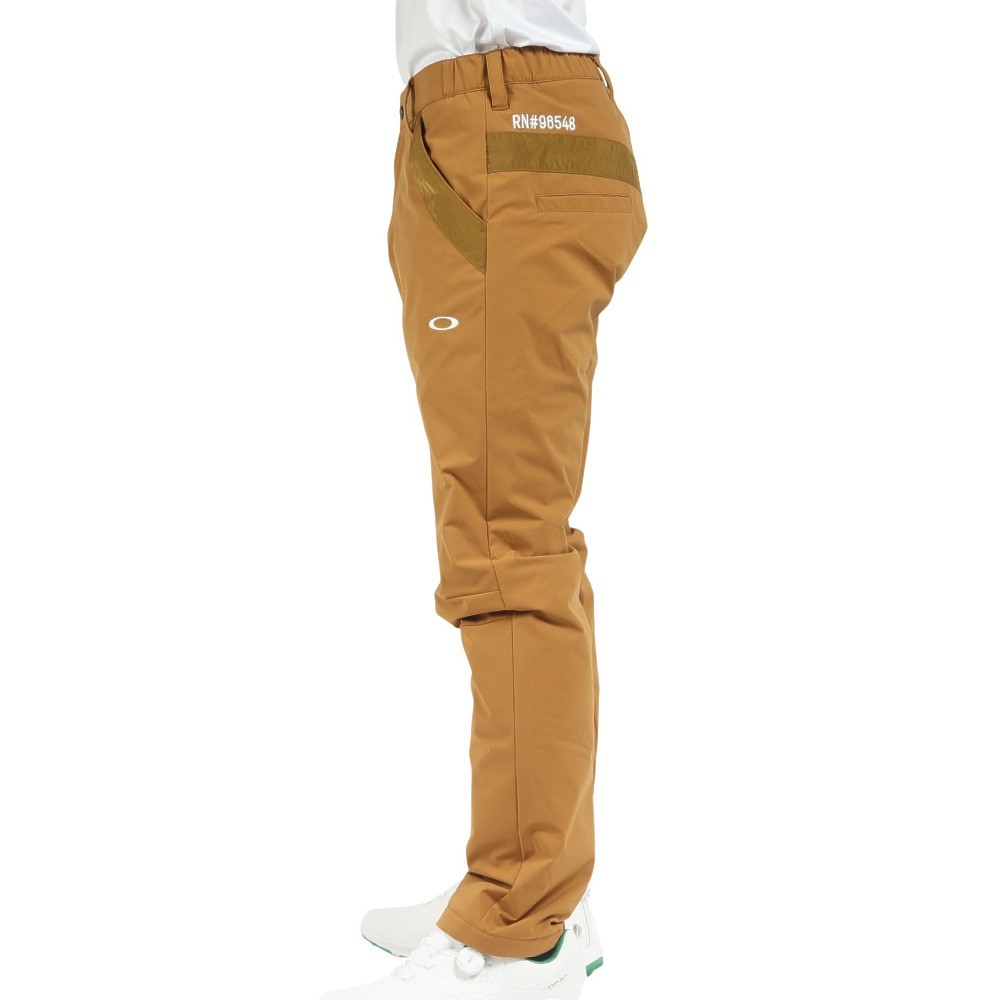 オークリー（OAKLEY）（メンズ）ゴルフウェア パンツ 撥水 防風 ストレッチ 保温 吸湿 発熱 STW WIND PANTS FOA404682-85W