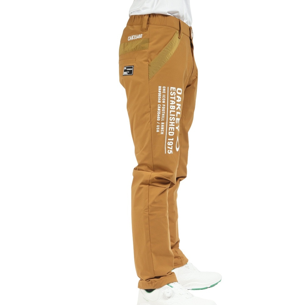 オークリー（OAKLEY）（メンズ）ゴルフウェア パンツ 撥水 防風 ストレッチ 保温 吸湿 発熱 STW WIND PANTS FOA404682-85W