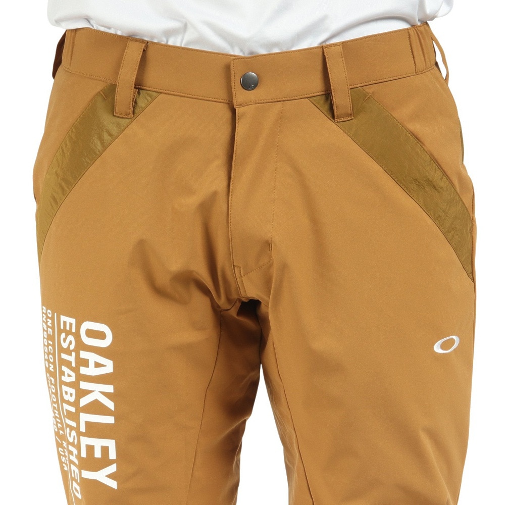 オークリー（OAKLEY）（メンズ）ゴルフウェア パンツ 撥水 防風 ストレッチ 保温 吸湿 発熱 STW WIND PANTS FOA404682-85W