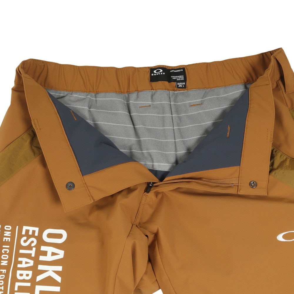 オークリー（OAKLEY）（メンズ）ゴルフウェア パンツ 撥水 防風 ストレッチ 保温 吸湿 発熱 STW WIND PANTS FOA404682-85W