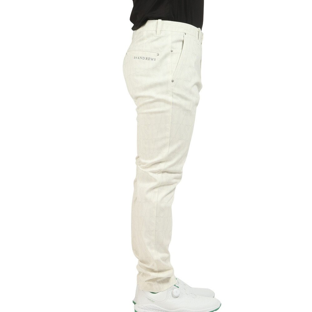 セントアンドリュース(ST.ANDREWS)(メンズ)ゴルフウェア ゴルフウェア STAシルエットプリント ストレッチパンツ 042-2231951-030