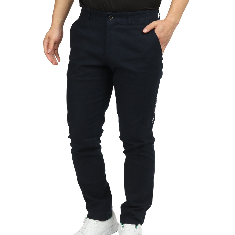 トミー ヒルフィガー ゴルフ（TOMMY HILFIGER GOLF）（メンズ）ゴルフウェア ベーシック テーパードパンツ THMA272-NVY
