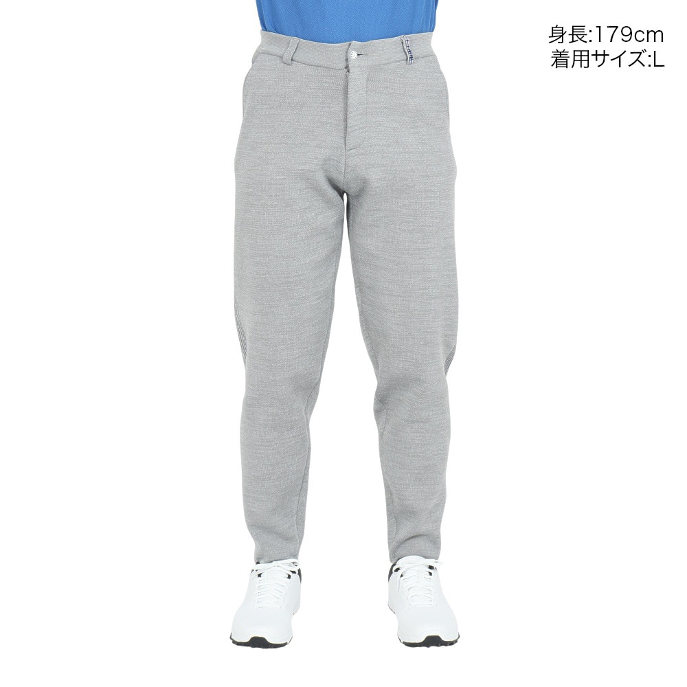 フィドラ（FIDRA）（メンズ）ゴルフウェア 9分丈 ニット ベーシック パンツ FD5NTD14 GRY.