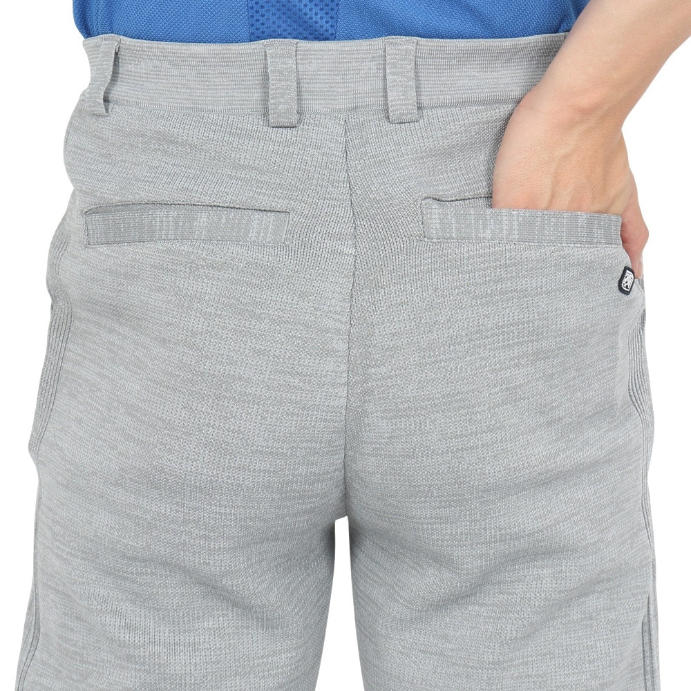 フィドラ（FIDRA）（メンズ）ゴルフウェア 9分丈 ニット ベーシック パンツ FD5NTD14 GRY.