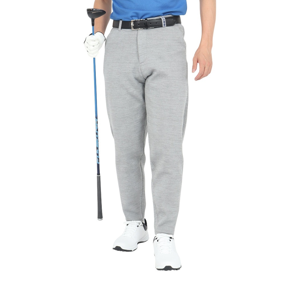 フィドラ（FIDRA）（メンズ）ゴルフウェア 9分丈 ニット ベーシック パンツ FD5NTD14 GRY.
