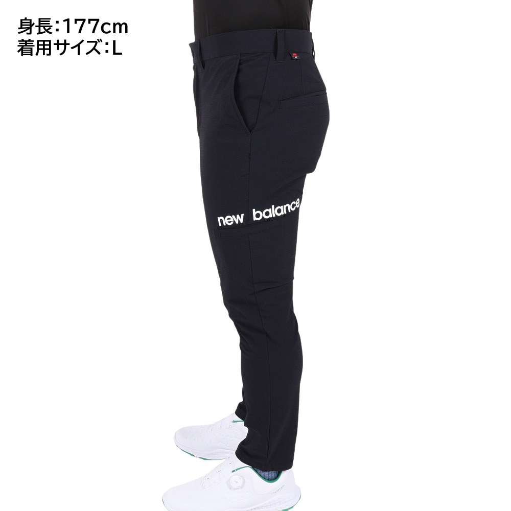 ニューバランス（new balance）（メンズ）ゴルフウェア 4WAYストレッチ シャンブレー ロングパンツ 012-3131005-010
