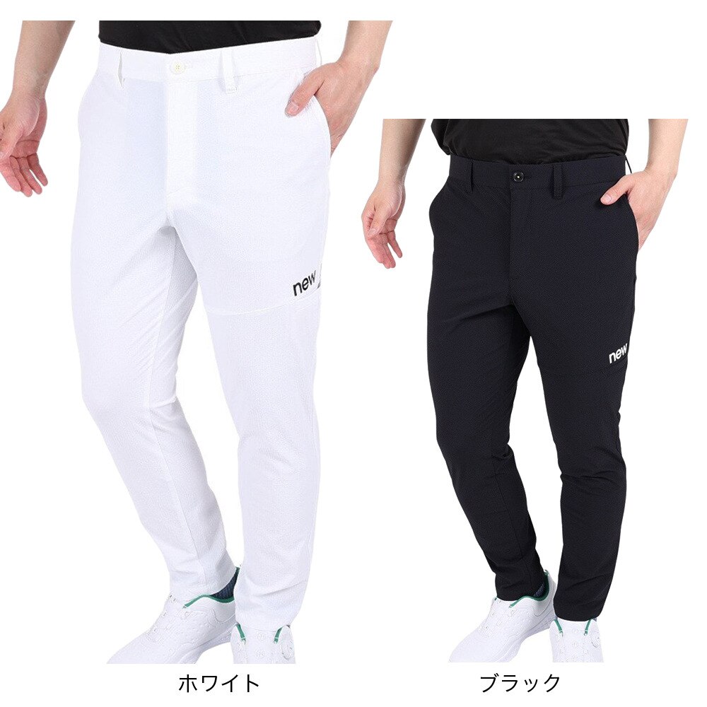 ニューバランス（new balance）（メンズ）ゴルフウェア 4WAYストレッチ シャンブレー ロングパンツ 012-3131005-010