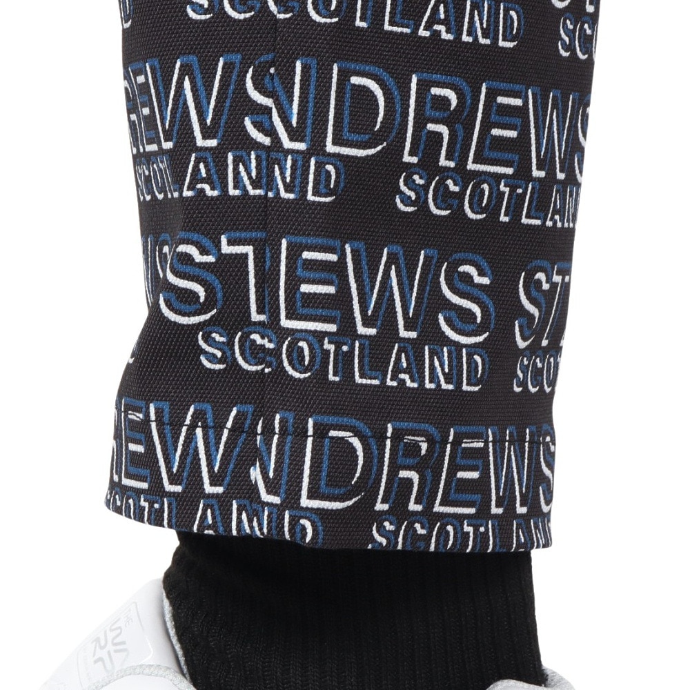 St Andrews イエロー ロゴプリント パンツ St Andrews イエロー ロゴプリント パンツ - メルカリ