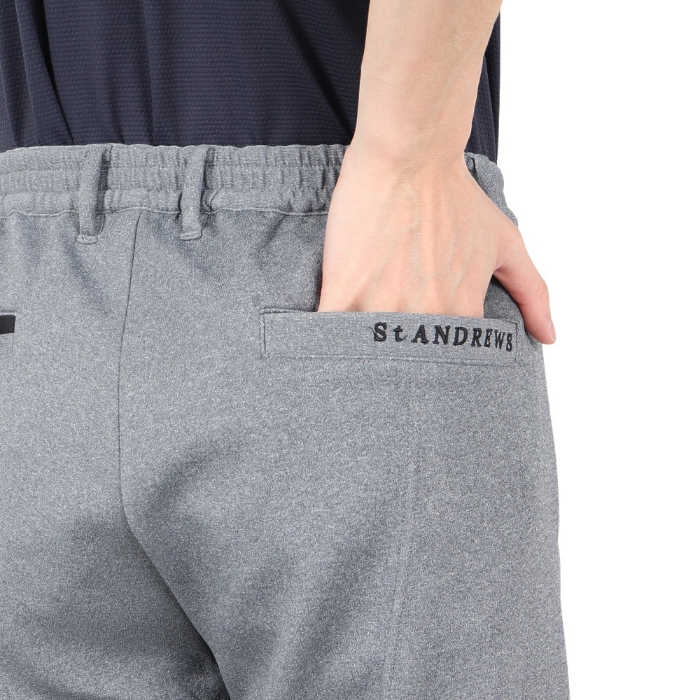 セントアンドリュース（ST.ANDREWS）（メンズ）ゴルフウェア ダンボールニットパンツ 042-3131255-020