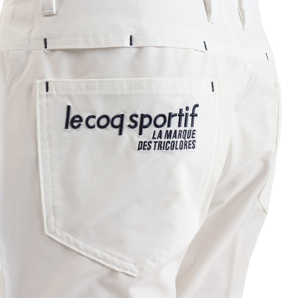 ルコックスポルティフ（lecoqsportif）（メンズ）ゴルフウェア 吸汗 速乾 EXcDRYロングパンツ QGMVJD07 WH00