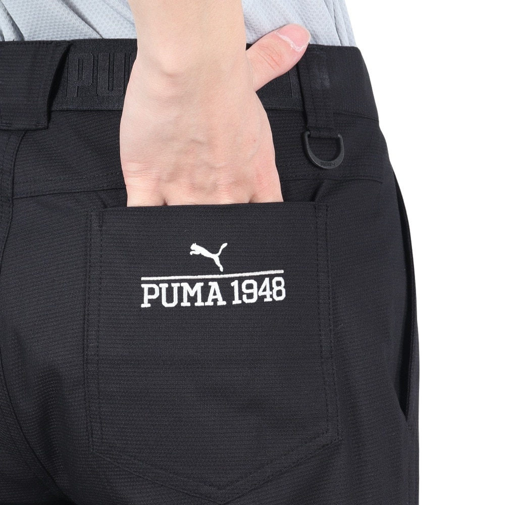 プーマ（PUMA）（メンズ）ゴルフウェア ゴルフ ストレッチ トラック テーパード パンツ 622409-01