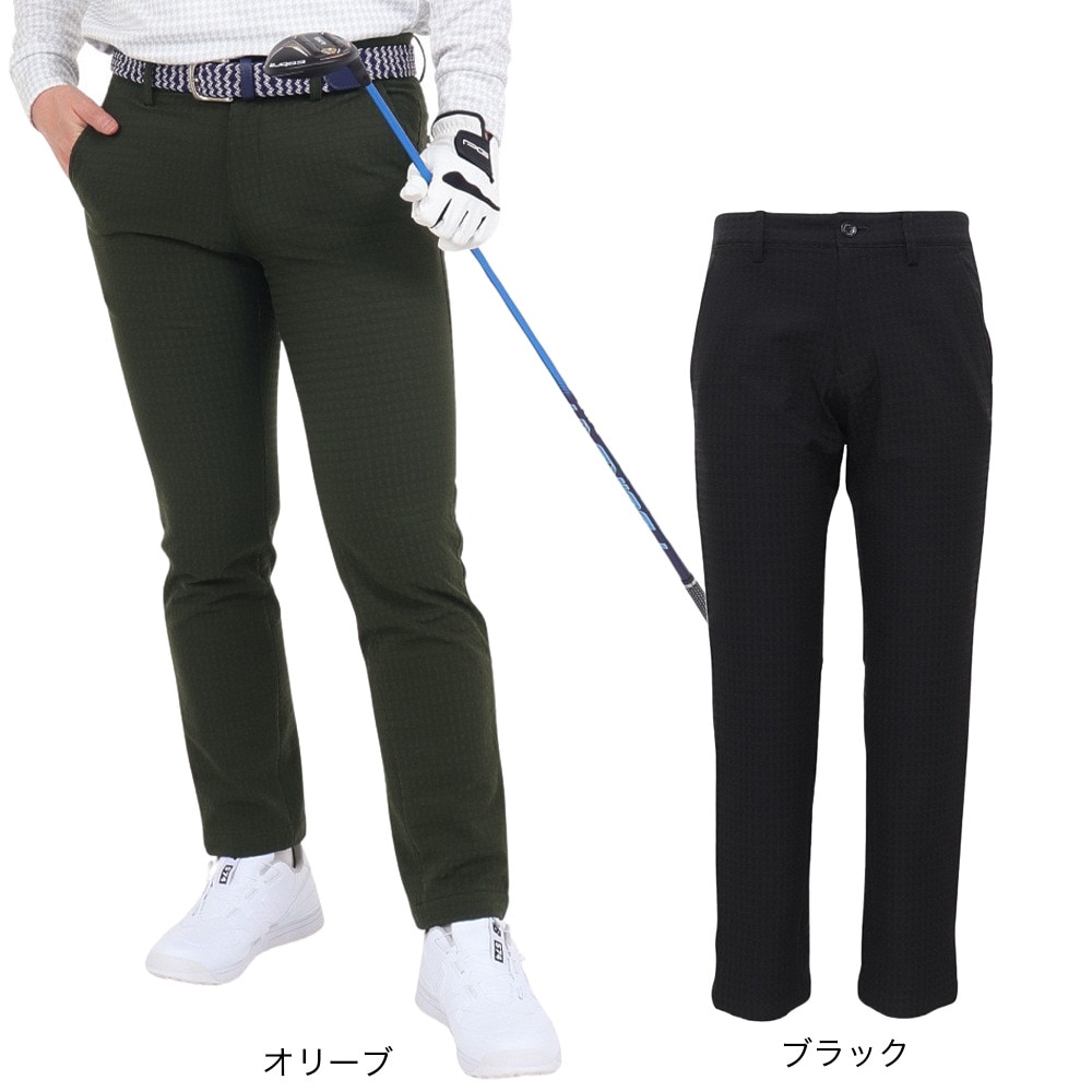 トミーアーマー（Tommy Armour）（メンズ）ゴルフウェア 裏起毛 Dobby Lined パンツ TATV23F020002 BLK