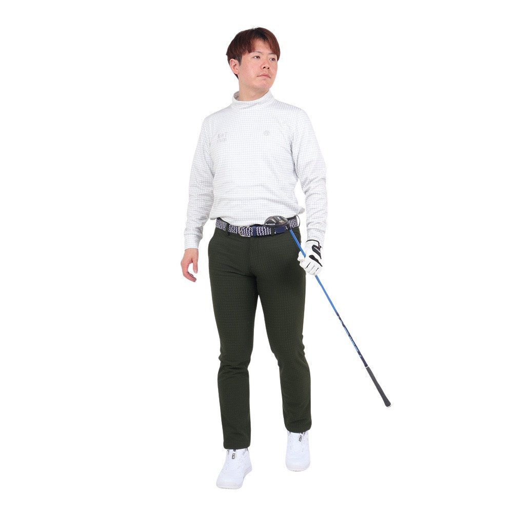 トミーアーマー（Tommy Armour）（メンズ）ゴルフウェア 裏起毛 Dobby Lined パンツ TATV23F020002 OLV