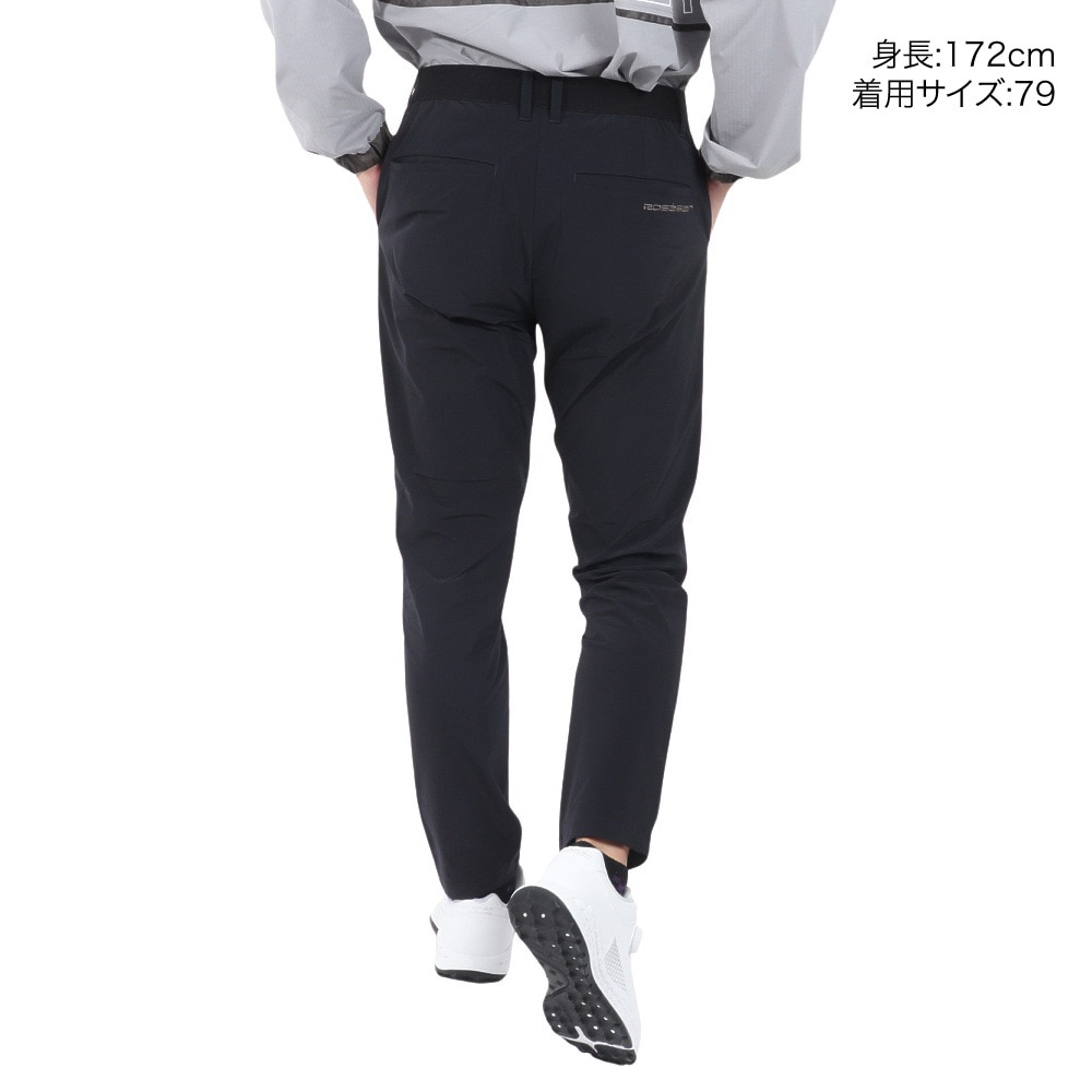 ROSASEN（メンズ）ゴルフウェア 接触冷感 ナイロンストレッチパンツ 044-71212-098