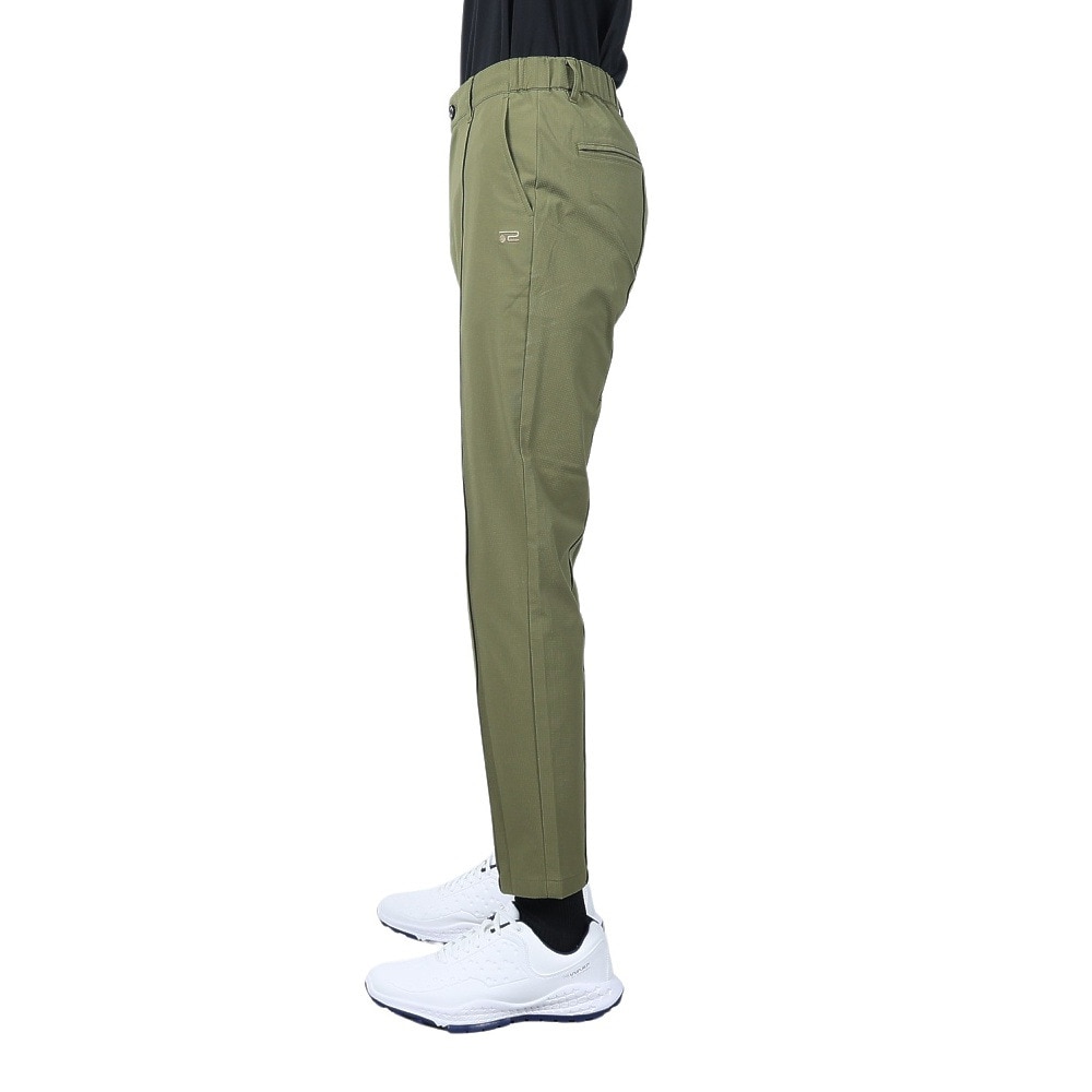 ROSASEN（メンズ）ゴルフウェア 撥水 ロングパンツ ストレッチ リップストップパンツ 044-71313-027