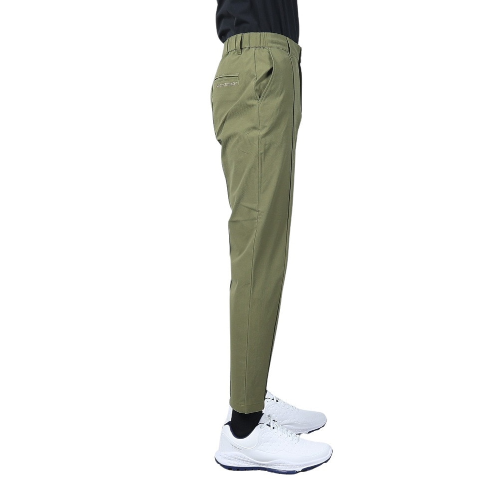 ROSASEN（メンズ）ゴルフウェア 撥水 ロングパンツ ストレッチ リップストップパンツ 044-71313-027