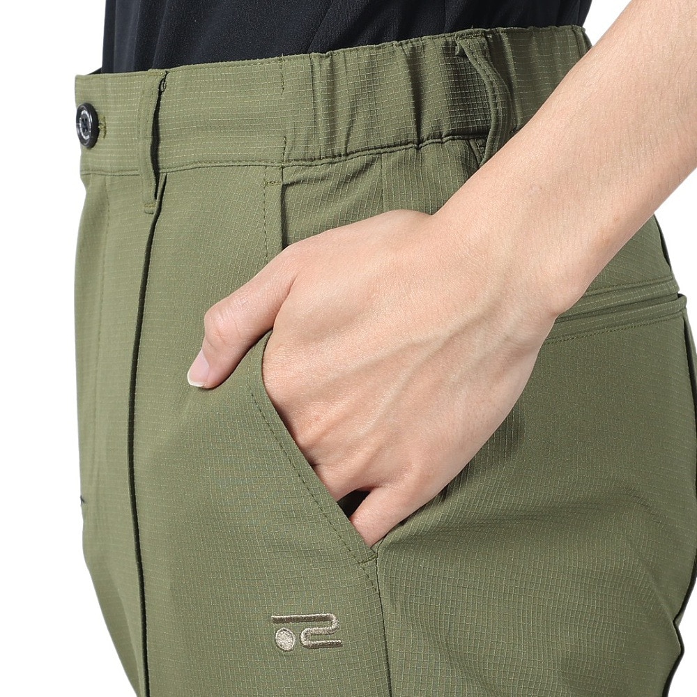 ROSASEN（メンズ）ゴルフウェア 撥水 ロングパンツ ストレッチ リップストップパンツ 044-71313-027
