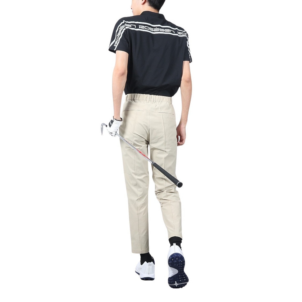 ROSASEN（メンズ）ゴルフウェア ロングパンツ ストレッチ リップストップパンツ 044-71313-052
