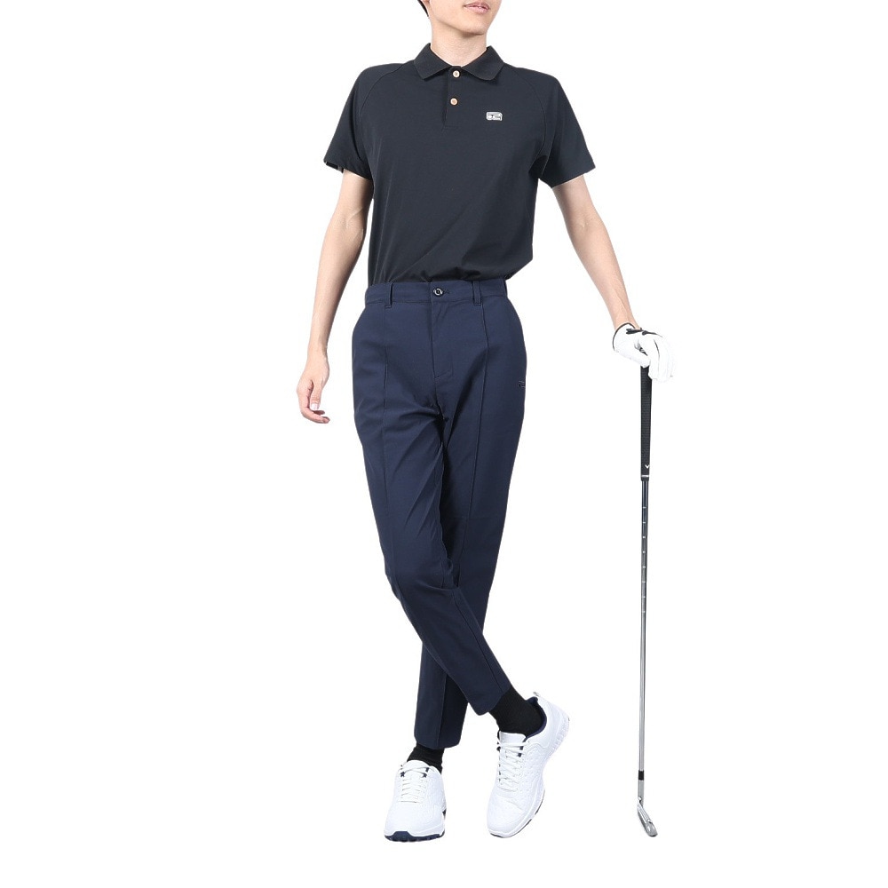 ROSASEN（メンズ）ゴルフウェア 撥水 UVケア ストレッチ リップストップパンツ 044-71313-098