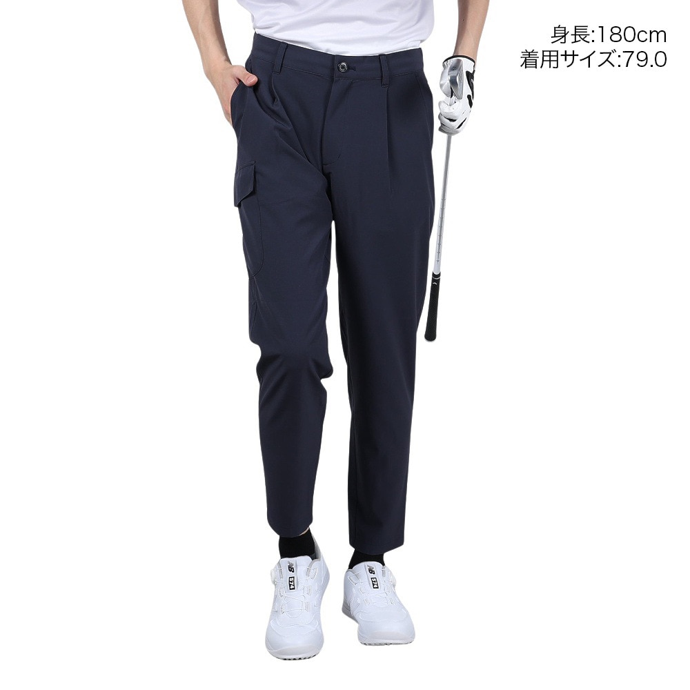 ROSASEN（メンズ）ゴルフウェア ロングパンツ 吸水速乾 ミニリップパンツ 044-71412-098
