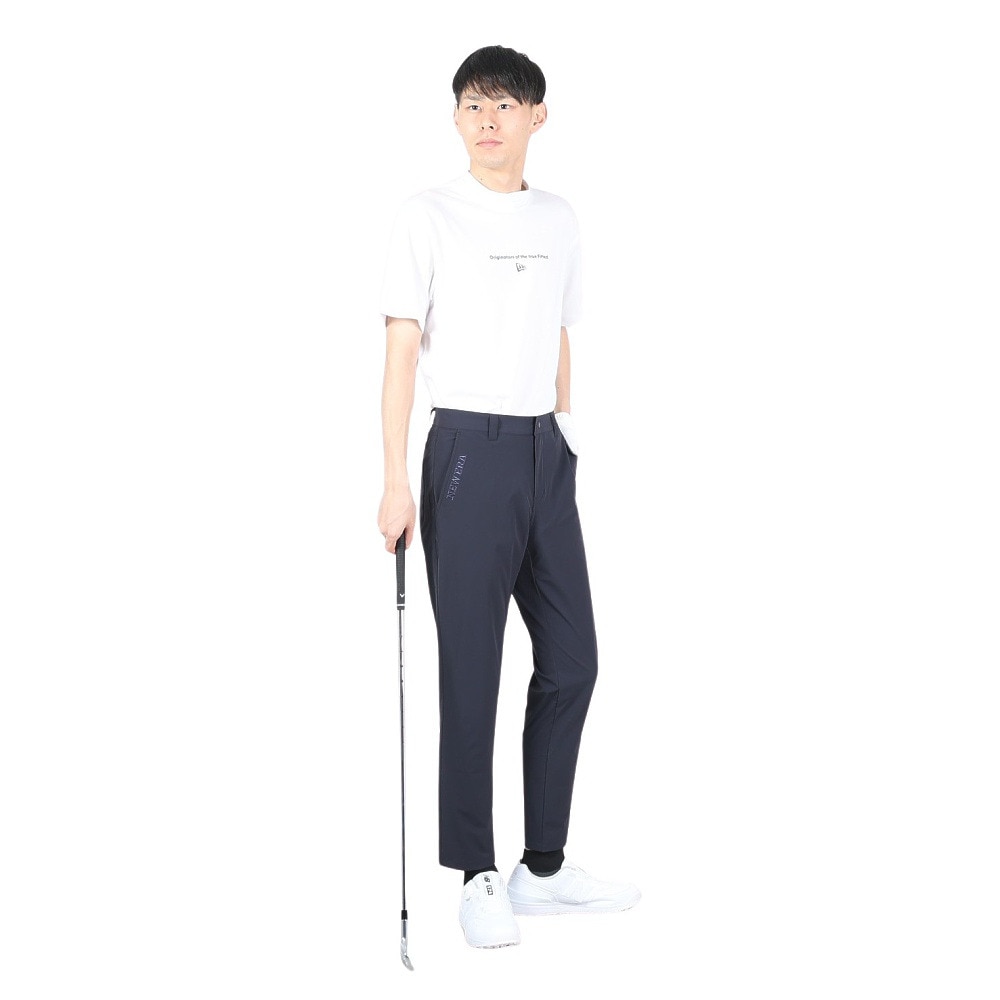 ニューエラ（NEW ERA）（メンズ）ゴルフウェア ロングパンツ ライト テーパード ストレッチパンツ ネイビー 14109068
