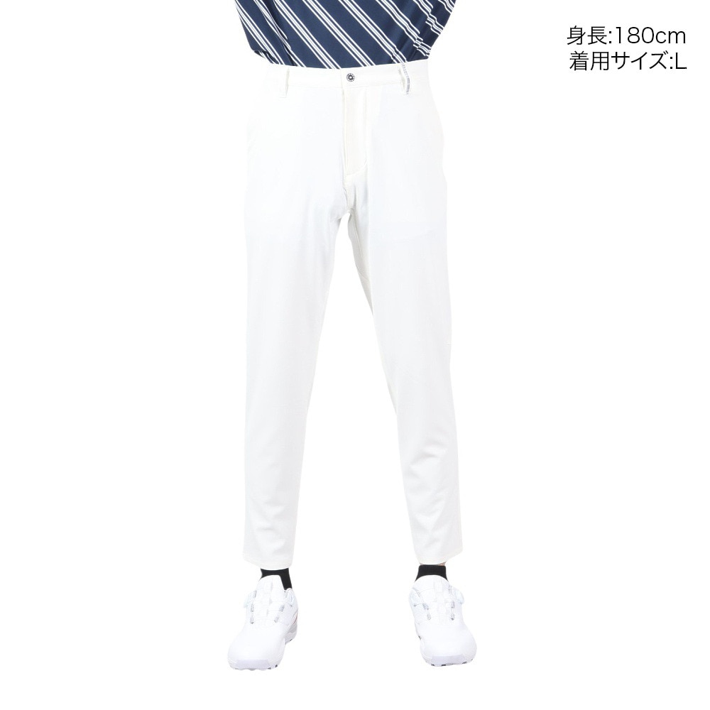 フィドラ（FIDRA）（メンズ）ゴルフウェア 9分丈ロングパンツ FD5RTD04 WHT