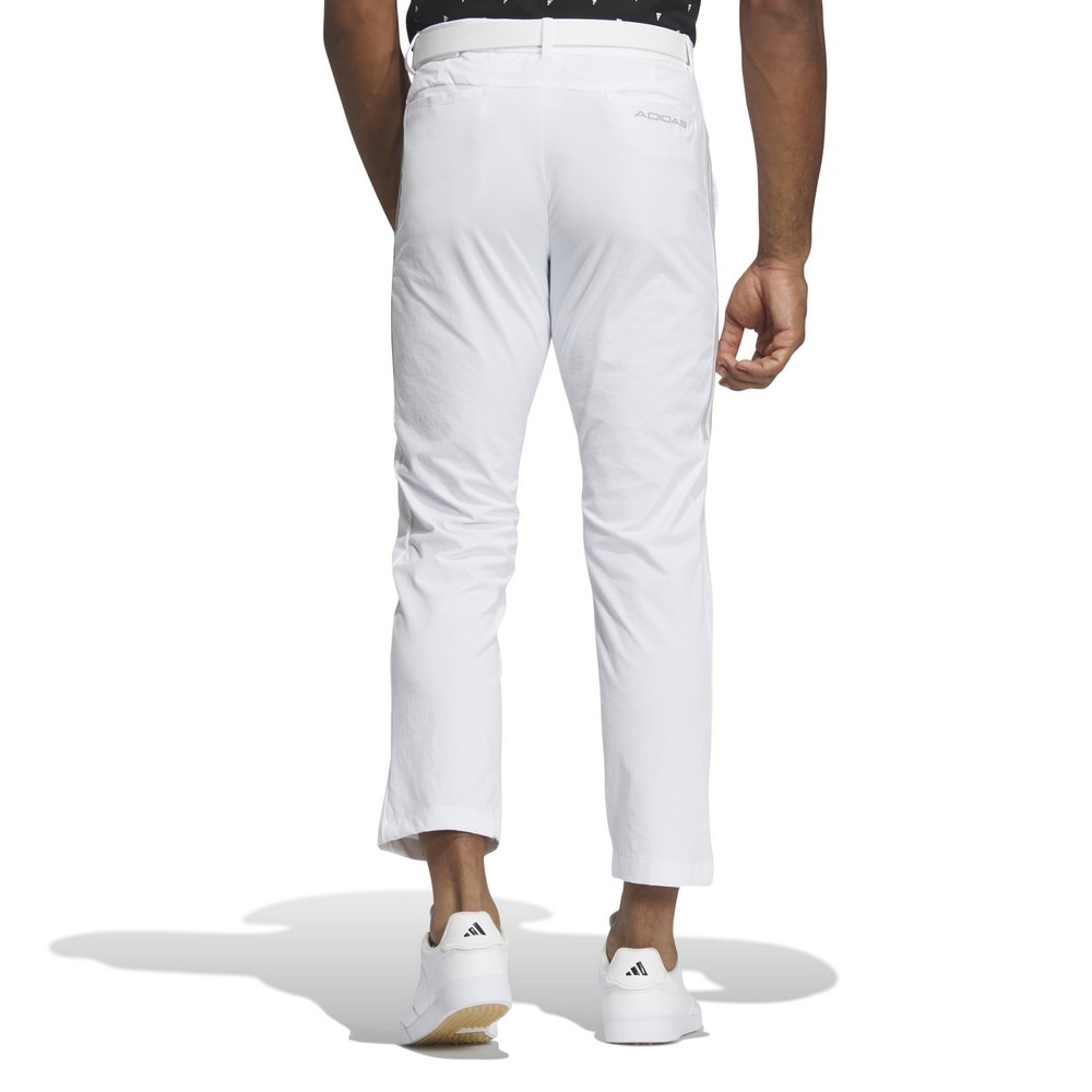 アディダス（adidas）（メンズ）ゴルフウェア スリーストライプス 4WAYストレッチ 撥水アンクルパンツ IKK84-IN9010W