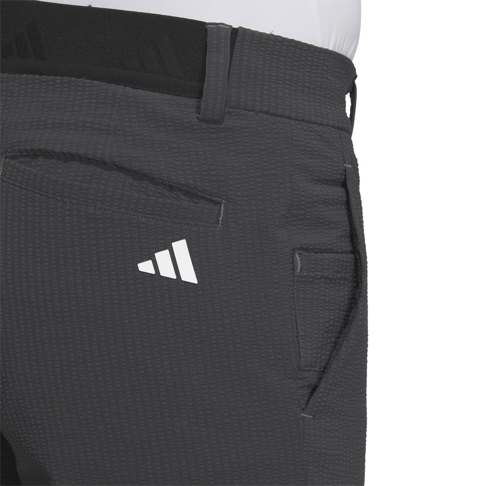 アディダス（adidas）（メンズ）ゴルフウェア 吸汗速乾 4WAYストレッチ シアサッカーアンクルパンツ IKK86-IN9020BK