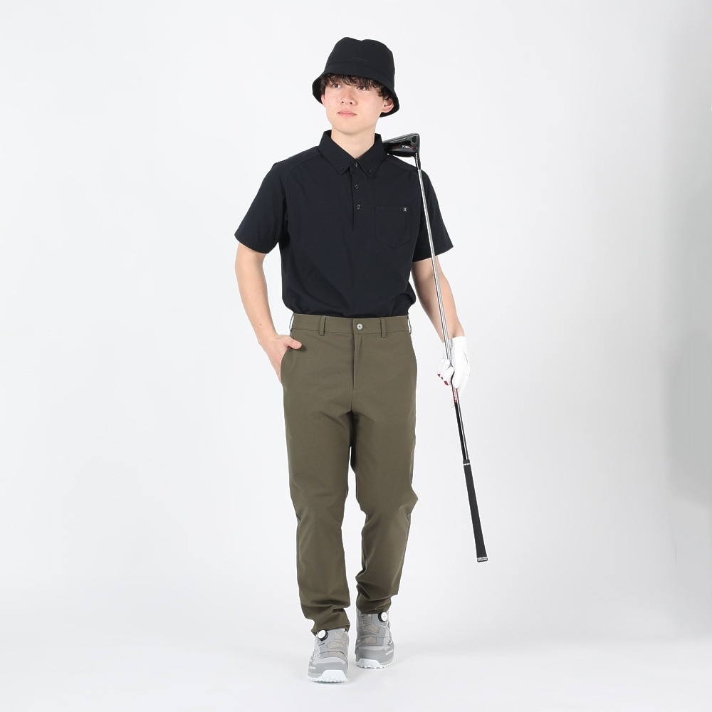 ハーレー（HURLEY）（メンズ）ゴルフウェア ストレッチ メッシュ 軽量 通気性 PHANTOM VENT ロングパンツ MPT2200001-OLV