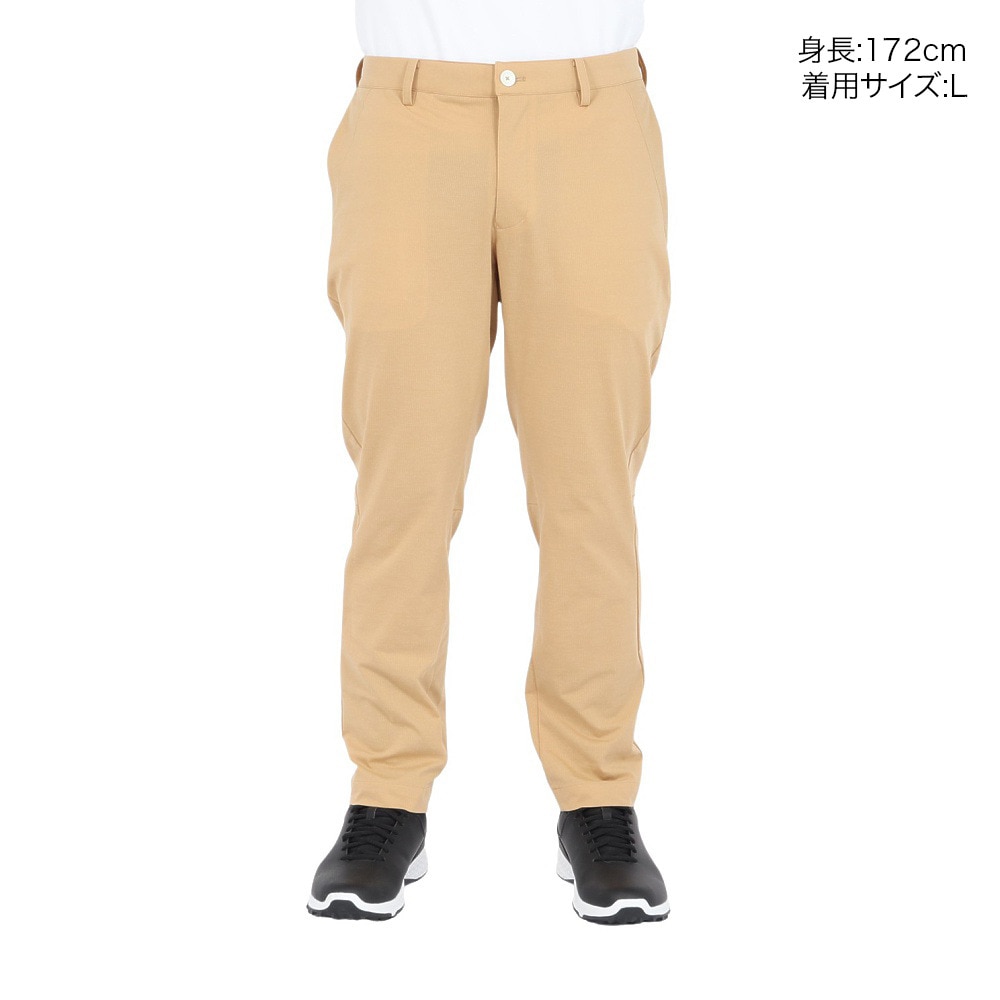 トミーアーマー（Tommy Armour）（メンズ）ゴルフウェア 接触冷感 Breeze ニット ロングパンツ TATV24S020013 BEG