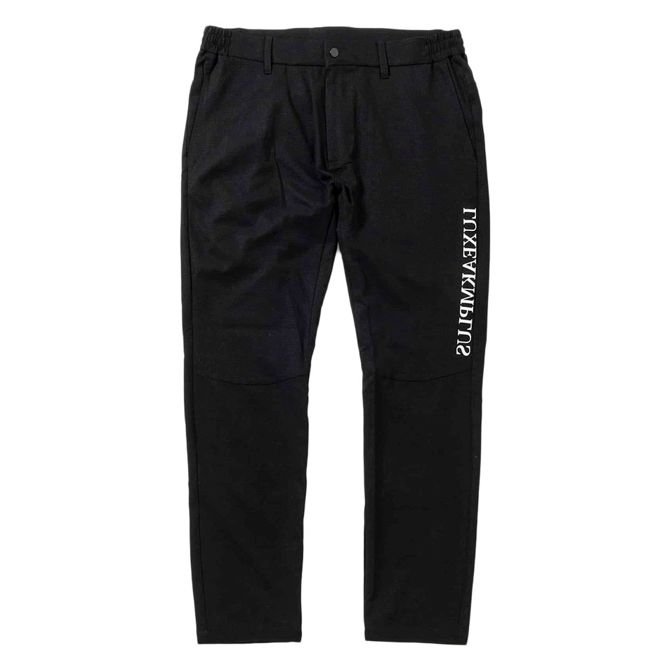 リュクスエイケイエムプラス（LUXEAKMPLU）（メンズ）ゴルフウェア VENTILATION ロングパンツ LAB-24003black