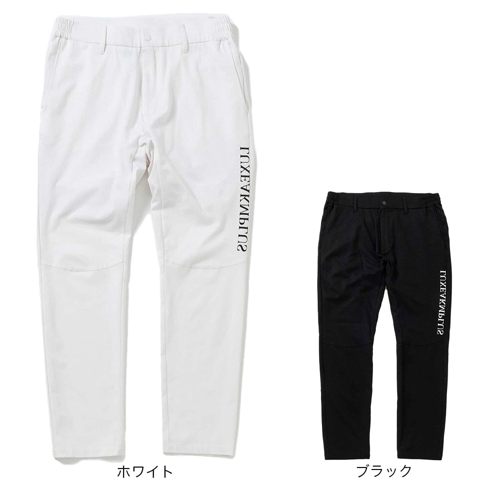 リュクスエイケイエムプラス（LUXEAKMPLU）（メンズ）ゴルフウェア VENTILATION ロングパンツ LAB-24003black