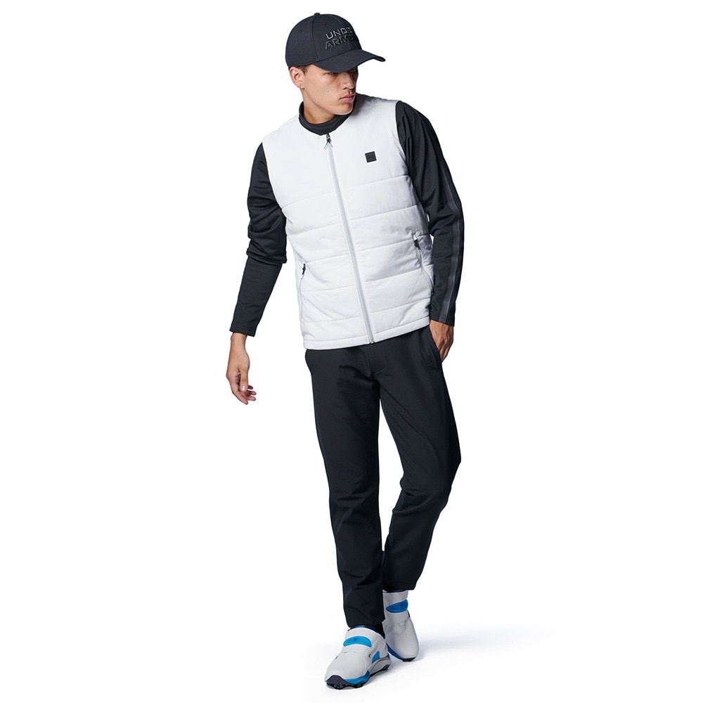 アンダーアーマー（UNDER ARMOUR）（メンズ）ゴルフウェア 裏起毛 ドライブ プロ テーパードパンツ 1388313 001