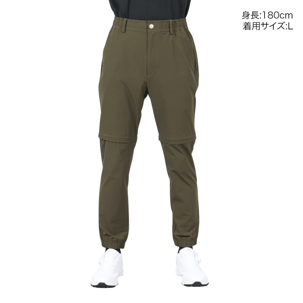 ROSASEN（メンズ）ゴルフウェア 2WAY UVケア A-Line ナイロンリップパンツ 047-72911-027