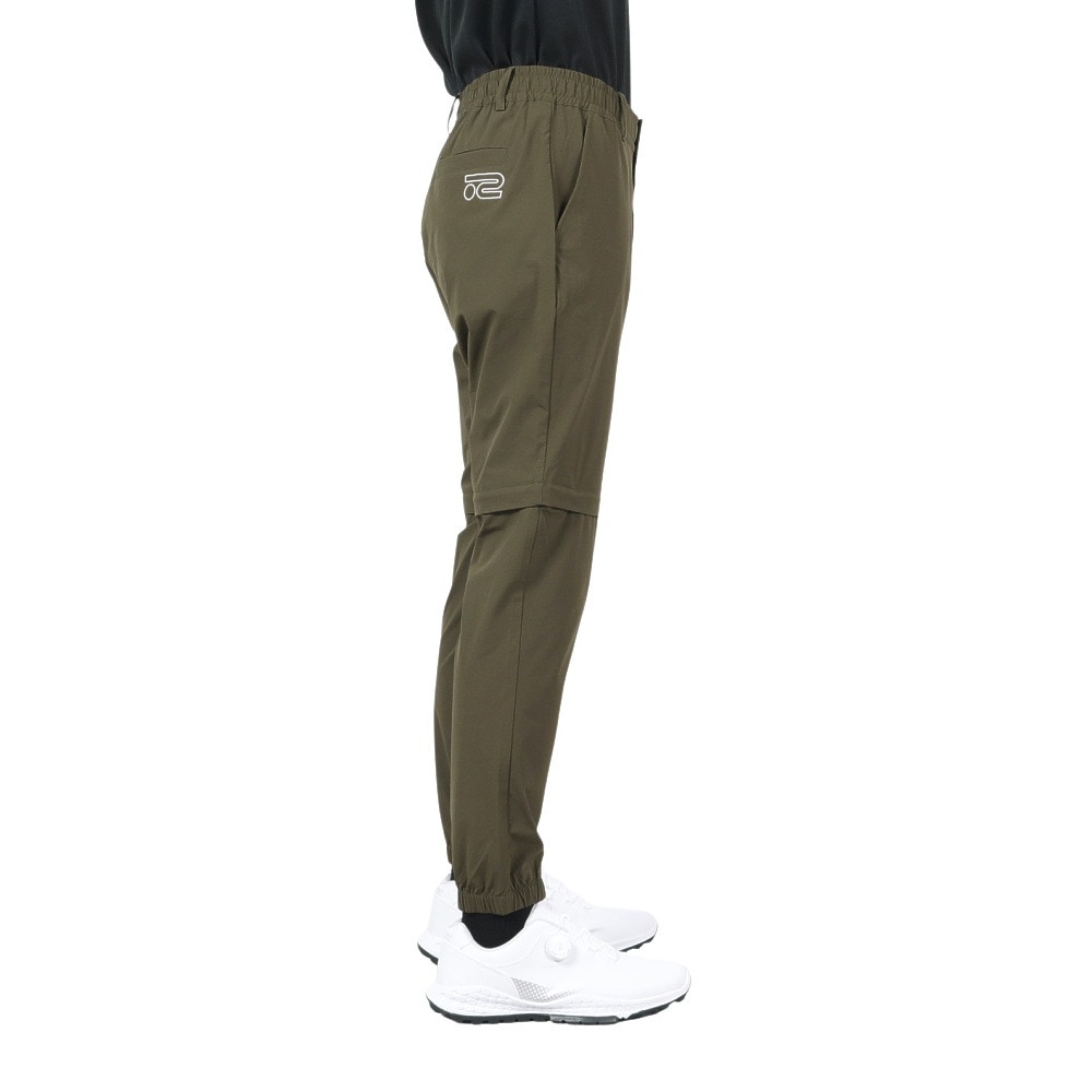 ROSASEN（メンズ）ゴルフウェア 2WAY UVケア A-Line ナイロンリップパンツ 047-72911-027