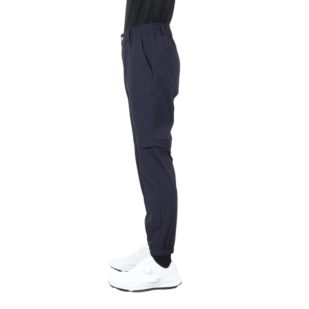 ROSASEN（メンズ）ゴルフウェア 2WAY UVケア A-Line ナイロンリップパンツ 047-72911-098